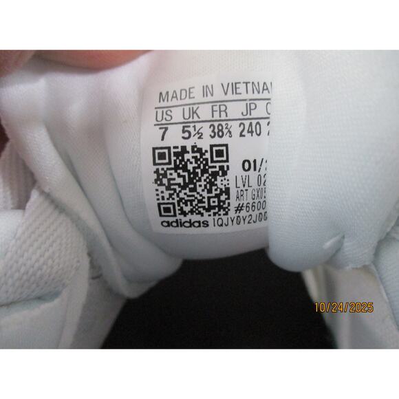 NEW W DEFECT adidas Women's Edge Lux 5 Running Shoe, White/White/Acid Red, 7 - Picture 4 of 8